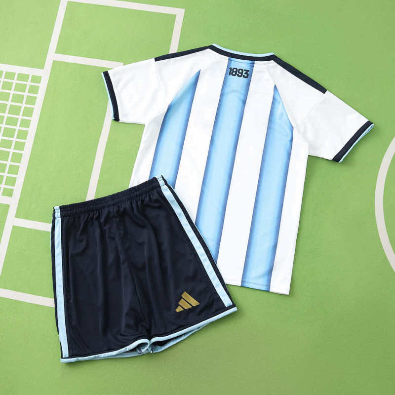 2026 FIFA World Cup Argentina home Kids kit + free socks