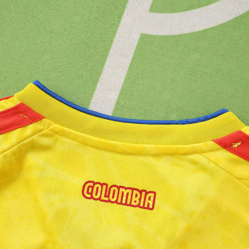2026 FIFA World Cup Colombia home Kids kit + free socks