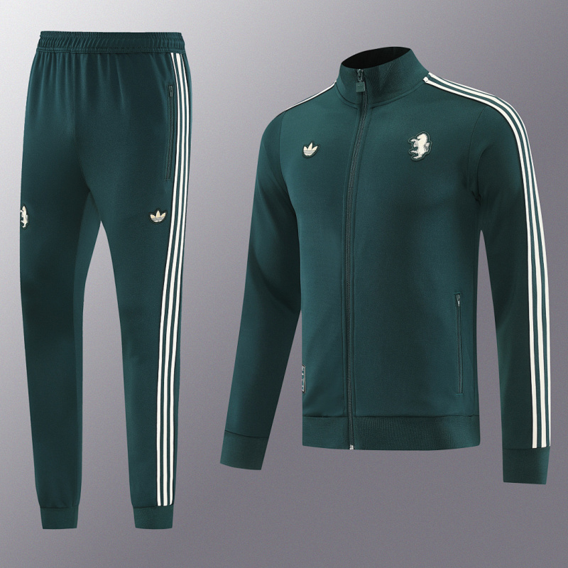 2025-2026 Juventus Dark Green Kit jacket suit