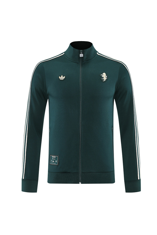 2025-2026 Juventus Dark Green Kit jacket suit