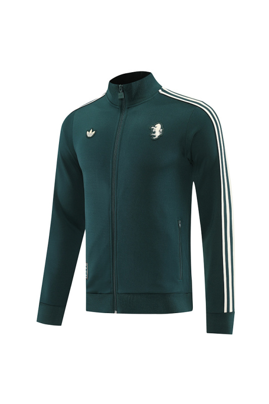2025-2026 Juventus Dark Green Kit jacket suit