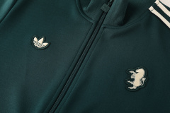2025-2026 Juventus Dark Green Kit jacket suit