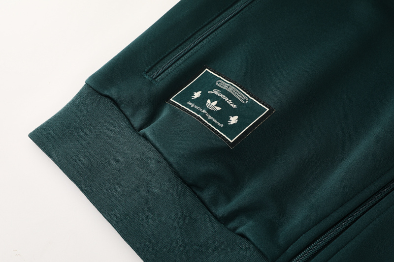 2025-2026 Juventus Dark Green Kit jacket suit