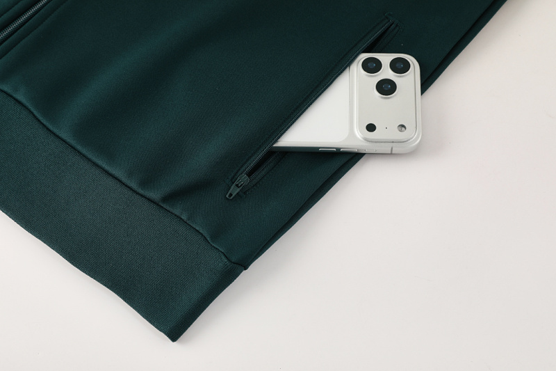 2025-2026 Juventus Dark Green Kit jacket suit