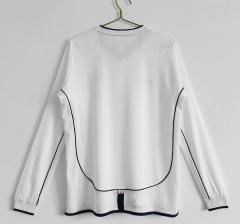 2002 home Long sleeves England RETRO Fan version