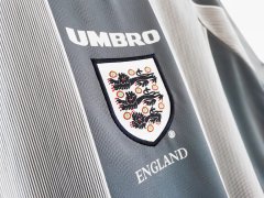 1996 away England RETRO Fan version