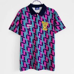 1988 away Scotland retro Fan version