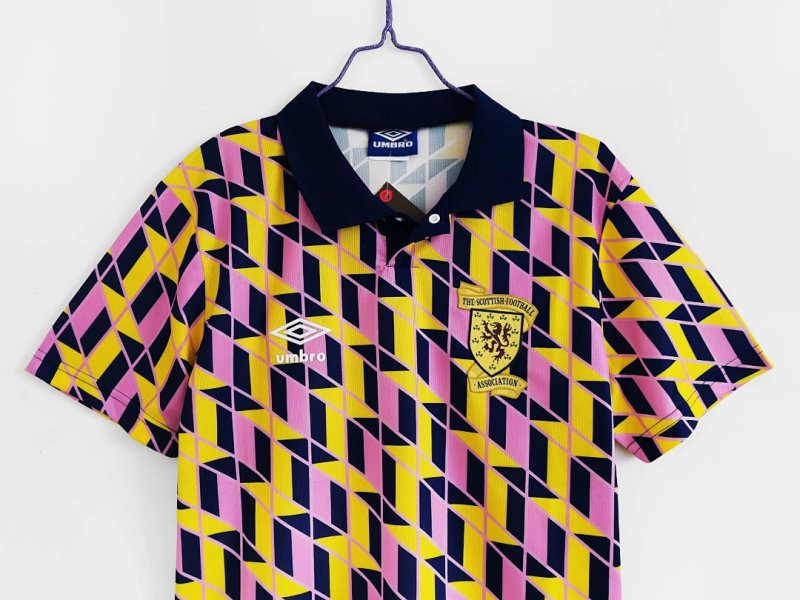 1988 third Scotland retro Fan version