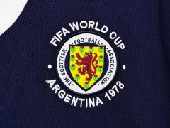 1978 home Scotland retro Fan version