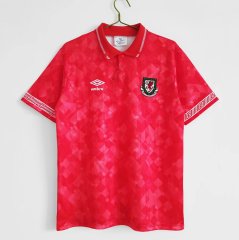 1990 home Wales retro Fan version