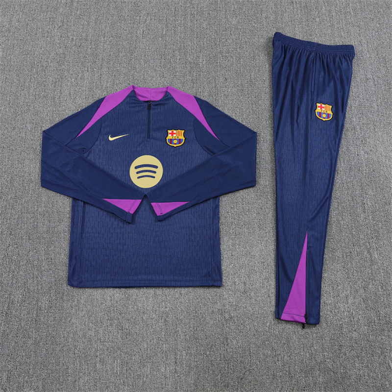 25-26 Barcelona Half zip training suit set
