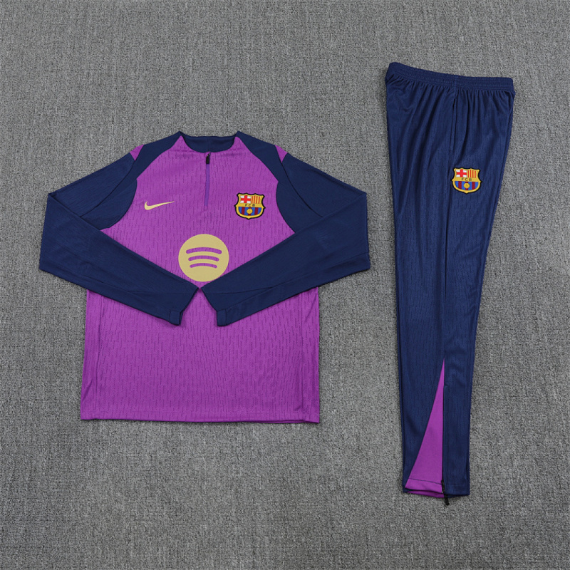25-26 Barcelona Half zip training suit set