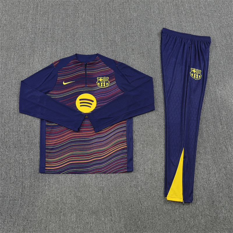 25-26 Barcelona Half zip training suit set