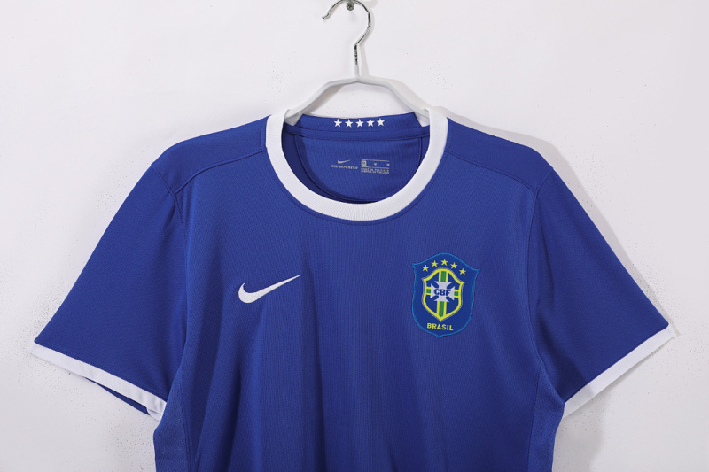 2006 away Brazil retro Fan version