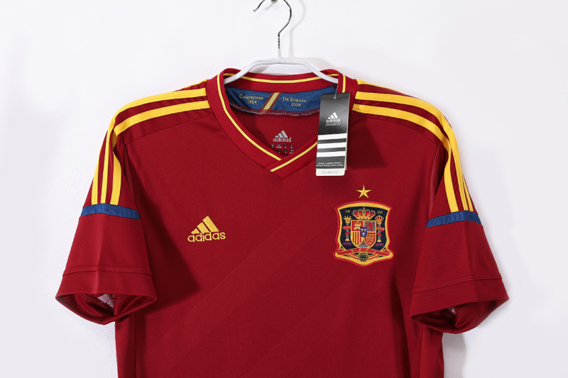 2012 home Spain retro Fan version