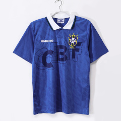 1993 away Brazil retro Fan version