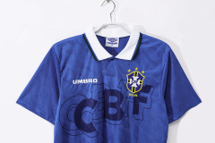 1993 away Brazil retro Fan version