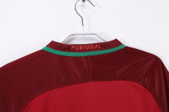 2016 home Portugal retro Fan version