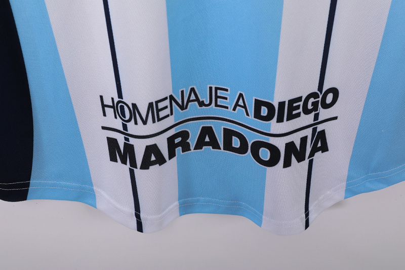 2001 home Maradona Argentina retro Fan version