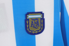 1986 Long sleeves home Argentina retro Fan version