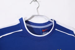 1998 away Long sleeves Brazil retro Fan version