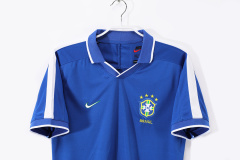1997 away Brazil retro Fan version