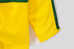 2002 home Long sleeves Brazil retro Fan version