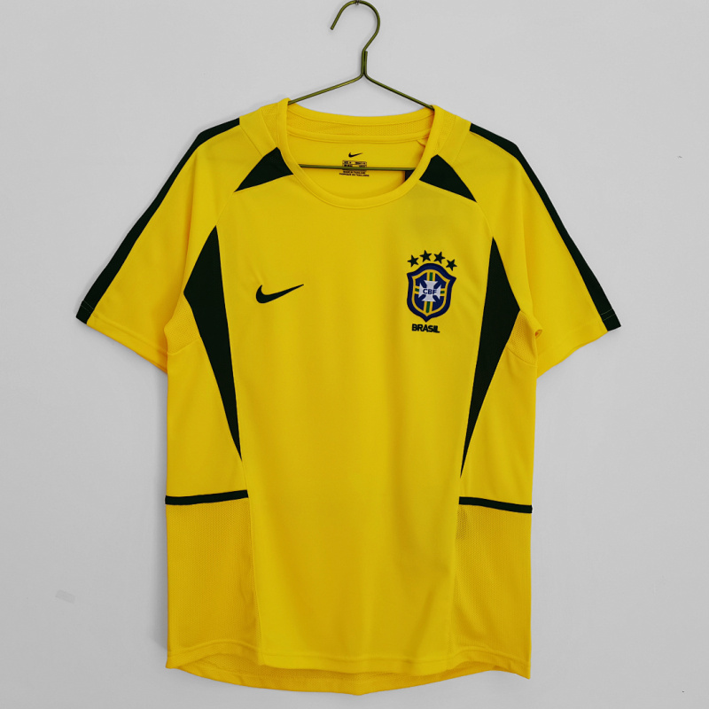 2002 home Brazil retro Fan version