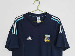 2002 away Argentina retro Fan version