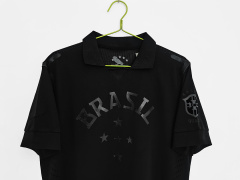 2013 Classic Black Brazil retro Fan version