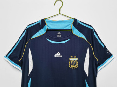 2006 away Argentina retro Fan version