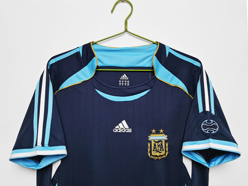 2006 away Argentina retro Fan version