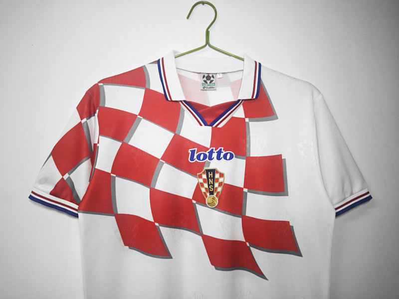 1998 home Croatia retro Fan version