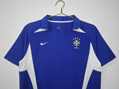 2002 away Brazil retro Fan version