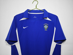 2002 away Brazil retro Fan version
