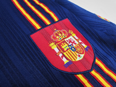 1996 away Spain retro Fan version