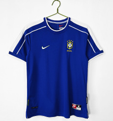 1998 away Brazil retro Fan version