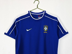 1998 away Brazil retro Fan version
