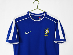 1998 away Brazil retro Fan version