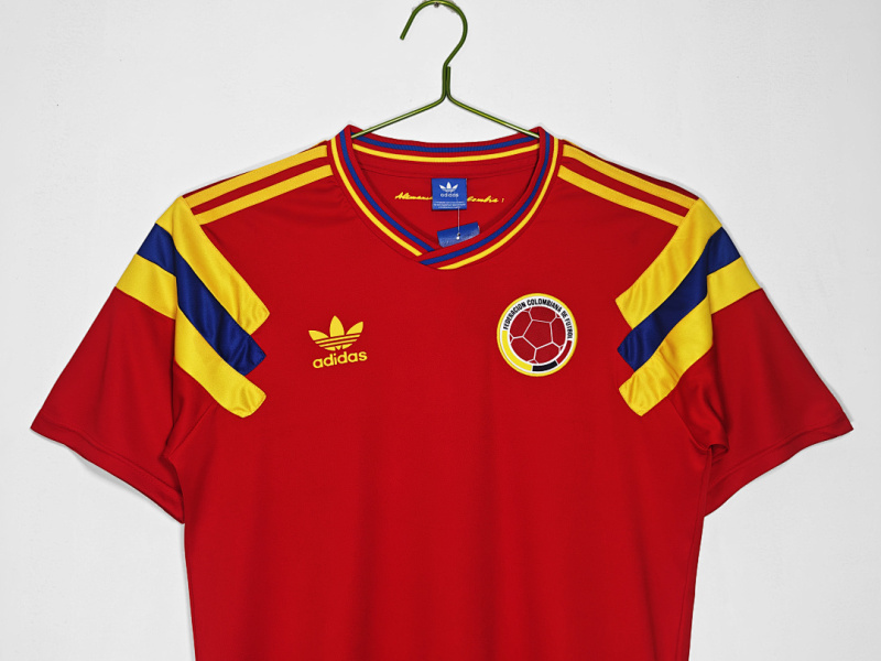 1990 away Colombia retro Fan version