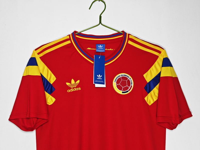 1990 away Colombia retro Fan version