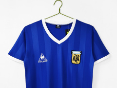 1986 away Argentina retro Fan version