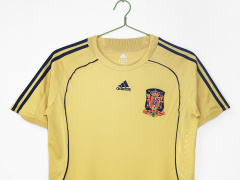 2008 away Spain retro Fan version