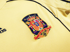 2008 away Spain retro Fan version