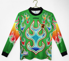 1998 Goalkeeper's long sleeves Japan retro Fan version