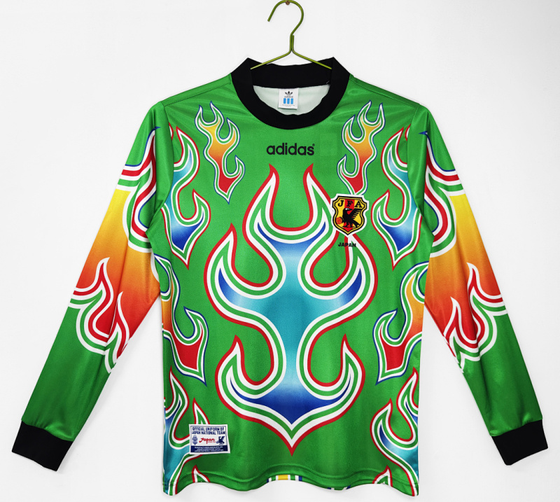 1998 Goalkeeper's long sleeves Japan retro Fan version