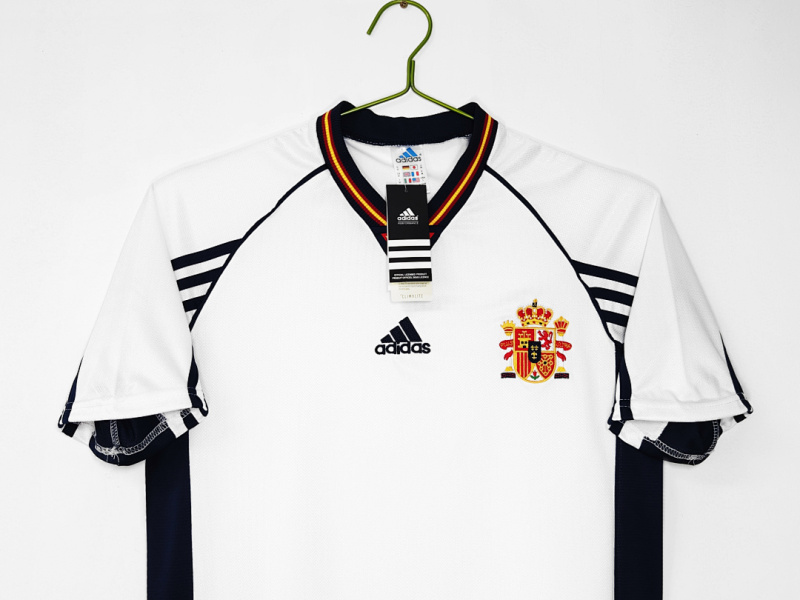 1998 away Spain retro Fan version