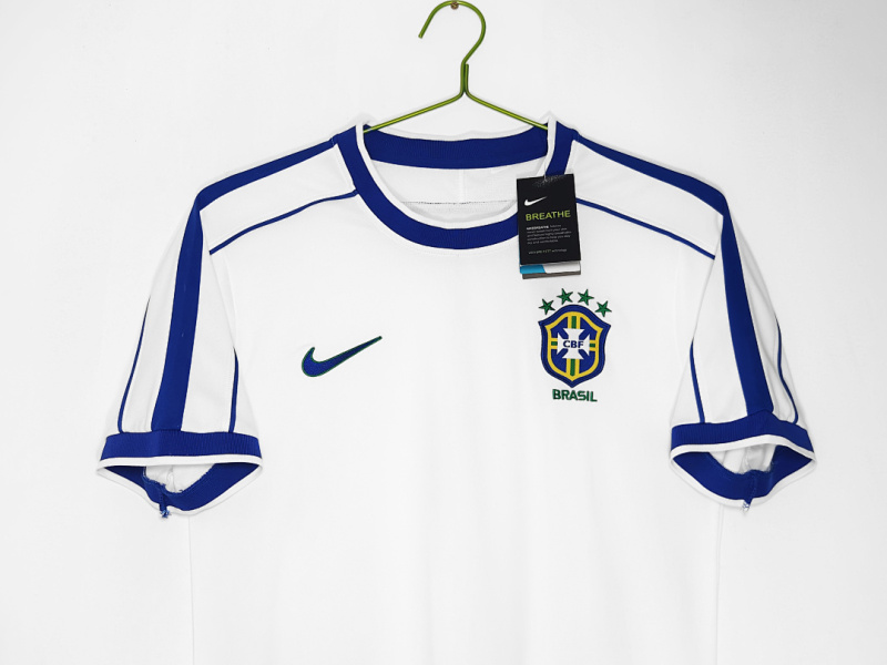 1998 White Brazil retro Fan version