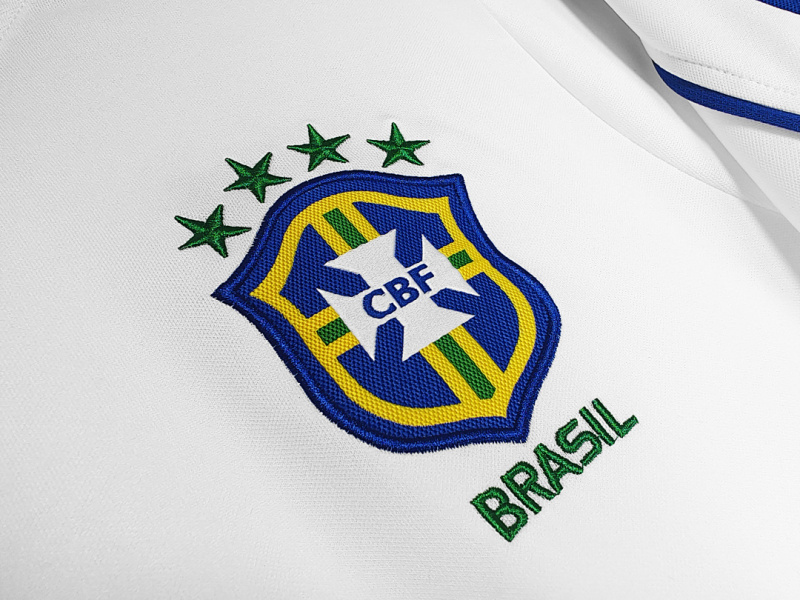 1998 White Brazil retro Fan version