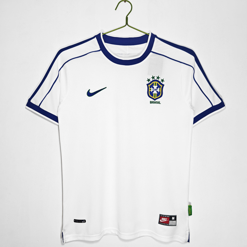 1998 White Brazil retro Fan version